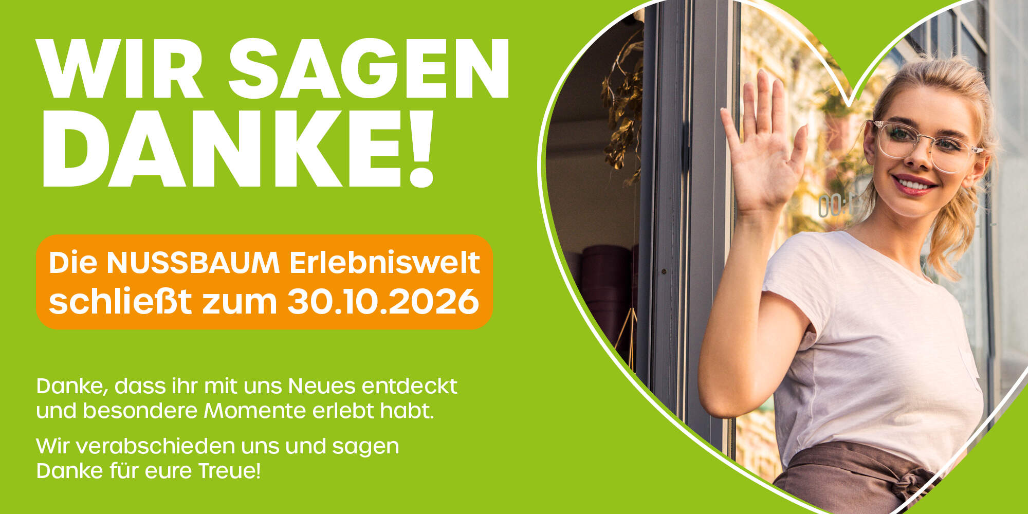 Wir sagen Danke!