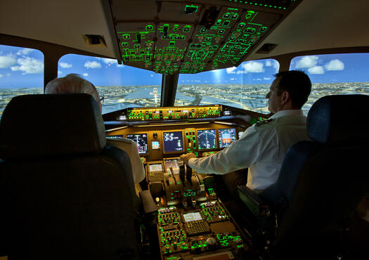 777 Simulatorfliegen