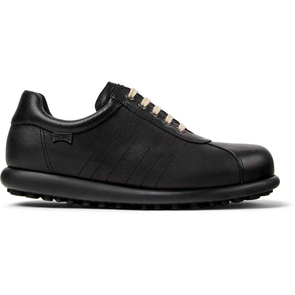 Camper Herrenschuhe Elegante Schnürer Black Black - Gr. - 45