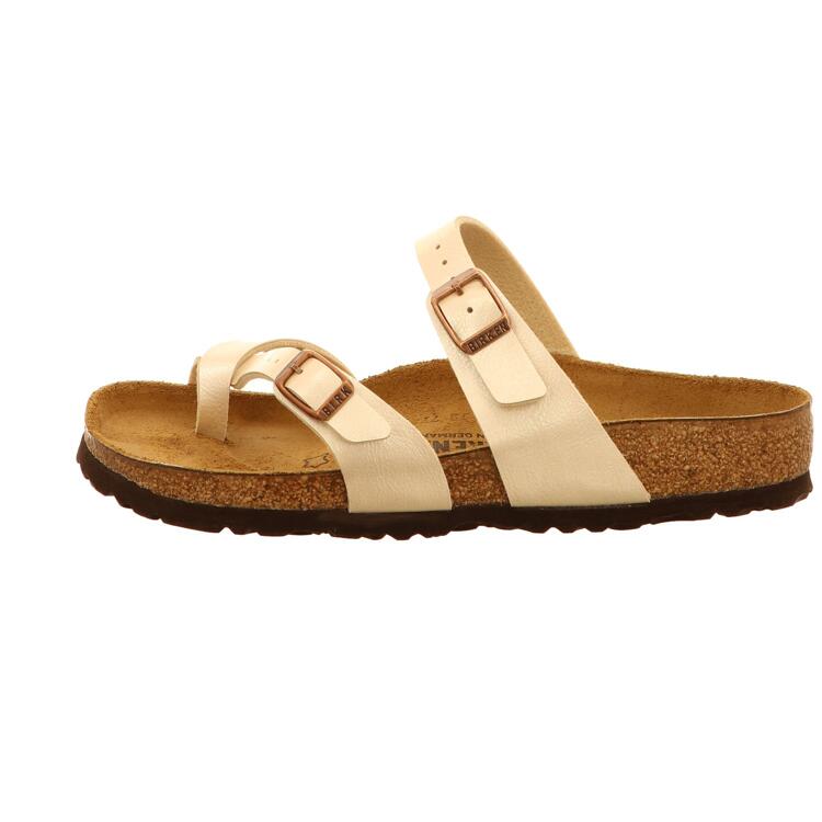 Birkenstock Mayari BF Graceful Pearl White Sabu