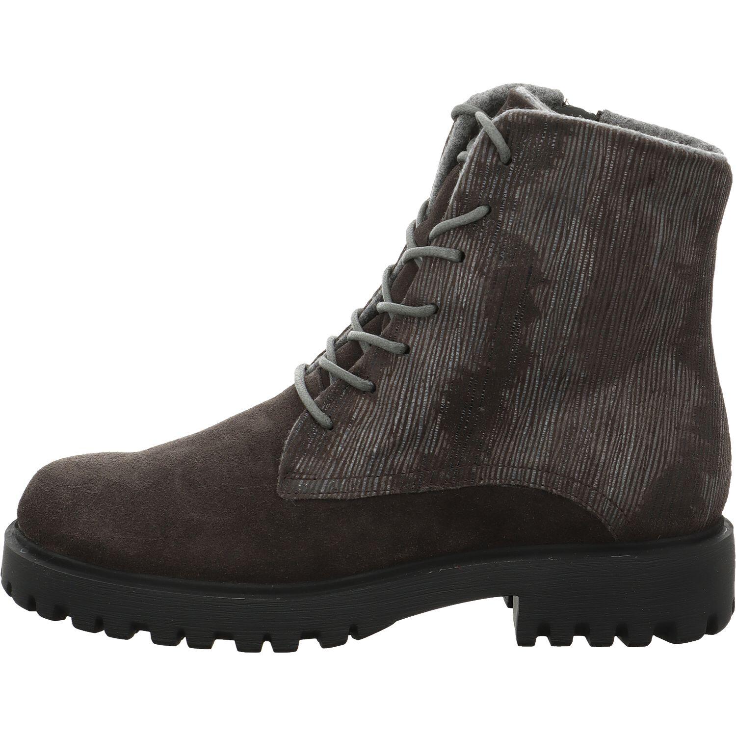 Think! Think Damenschuhe Klassische Stiefeletten Mocca/Kombi Mocca - Gr. - 40