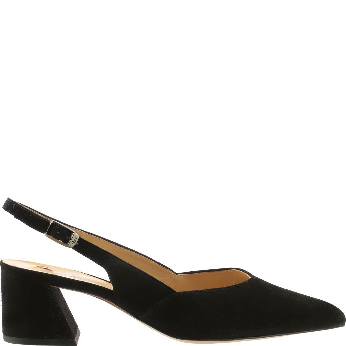 Högl Schwarz Slingpumps - Gr. 38 - Echt Leder - Bild 2