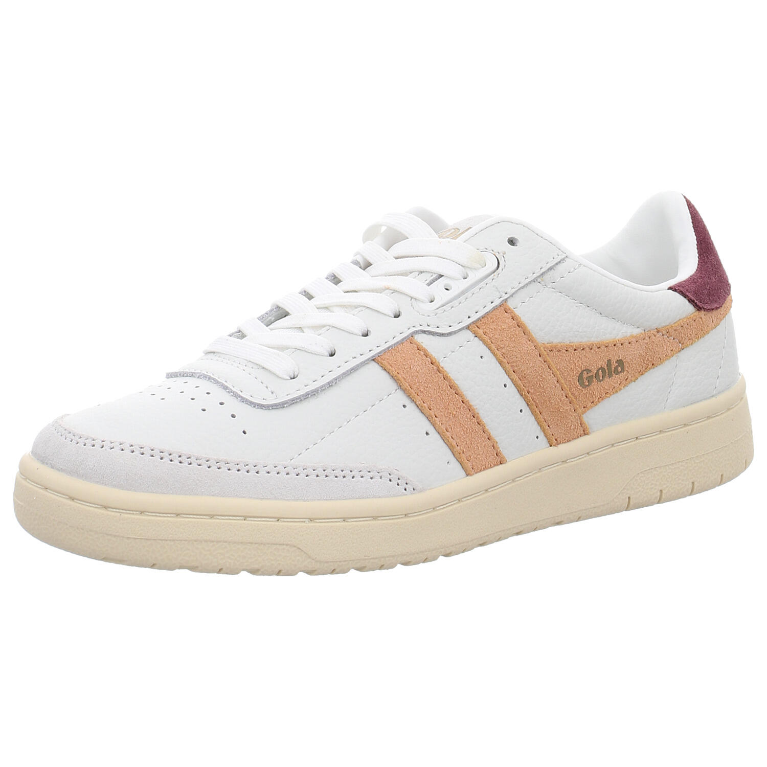 Gola Damen Weiß Schnürschuhe Falcon - Bild 3