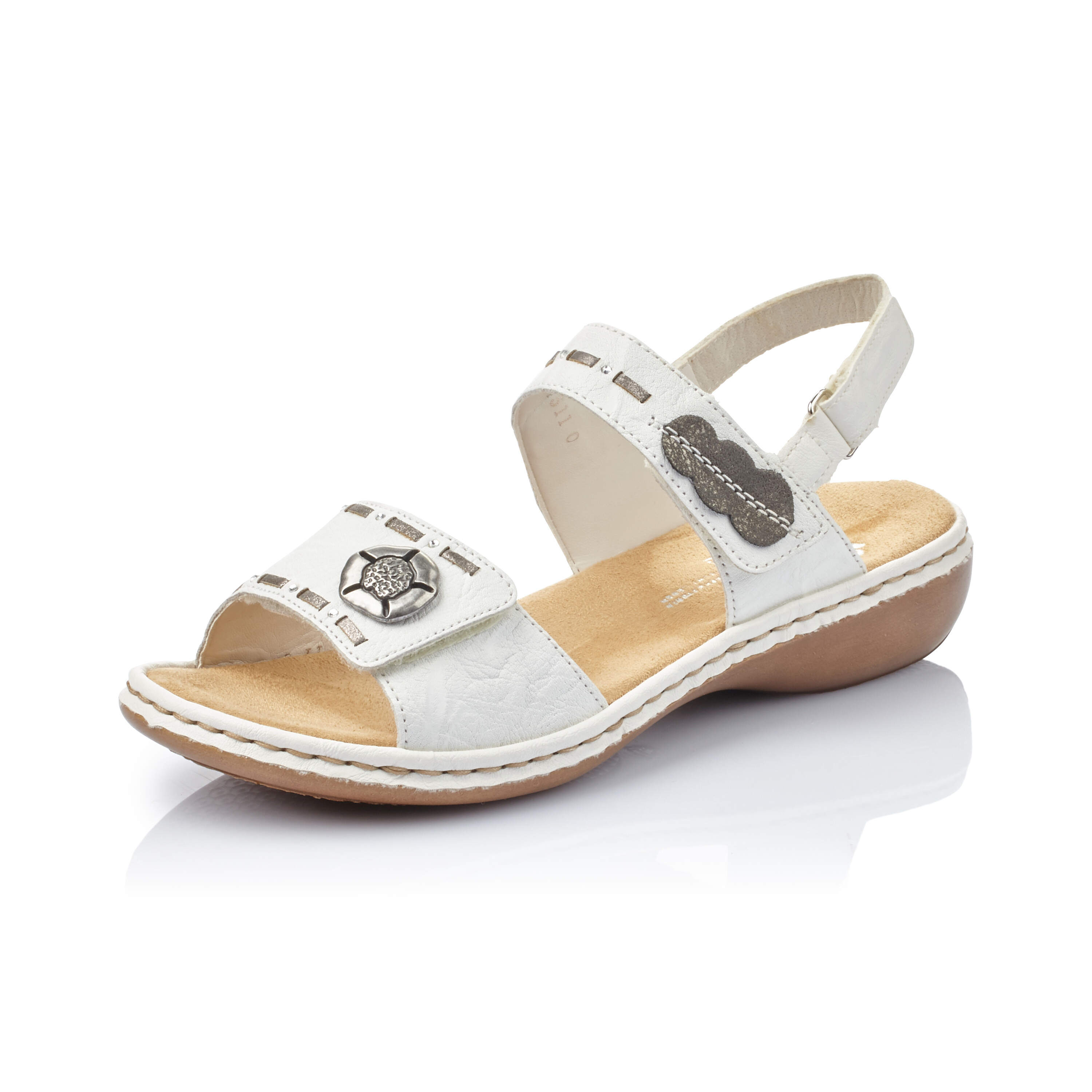 rieker sandale weiß
