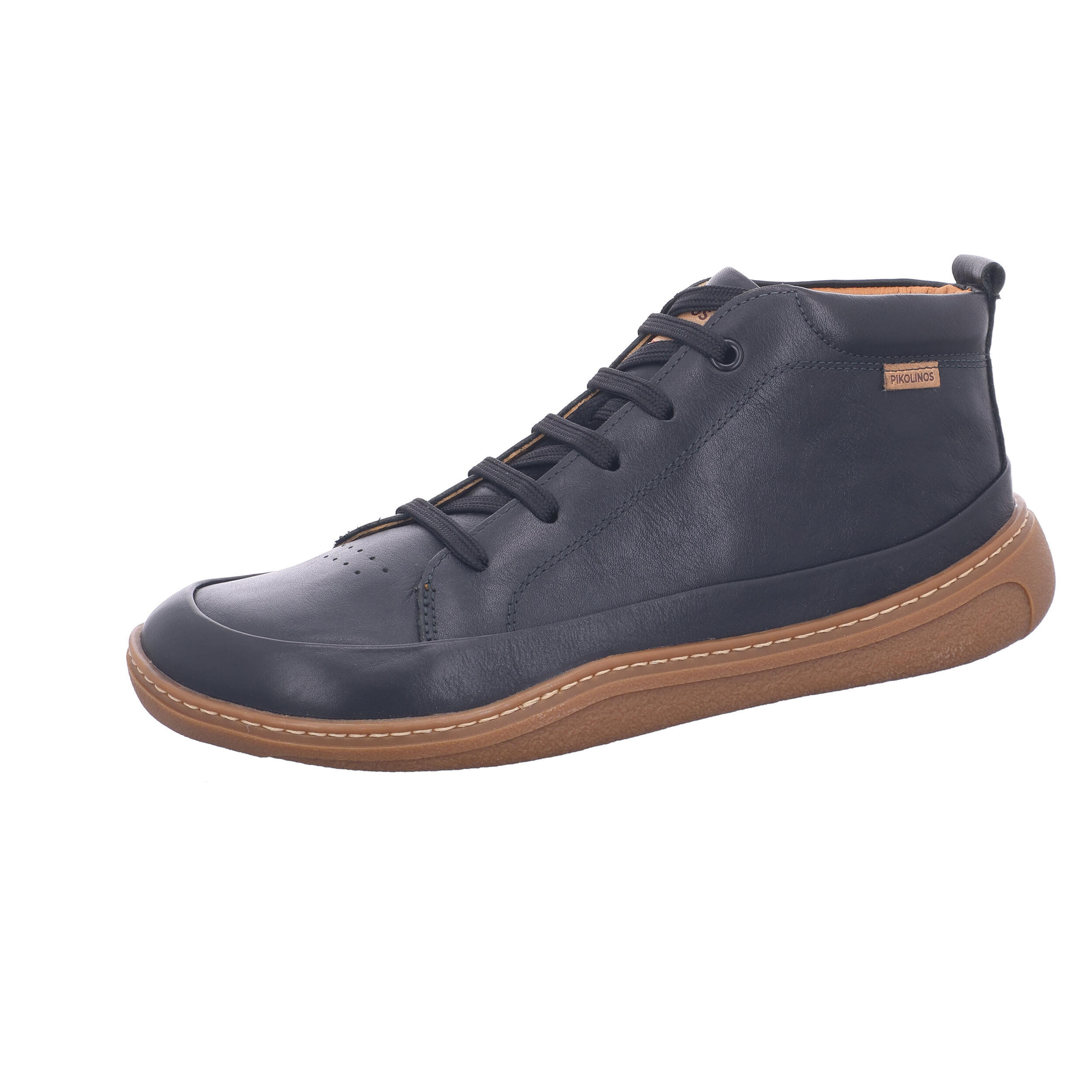 Pikolinos Schwarz Schnürstiefel In