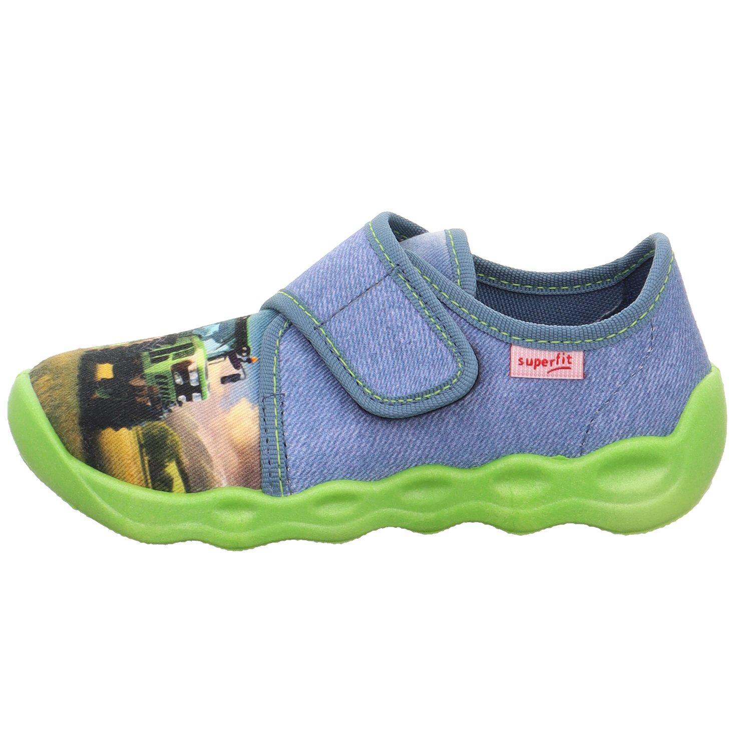 Superfit Blau Kinderschuhe Hausschuhe - Gr. - 33