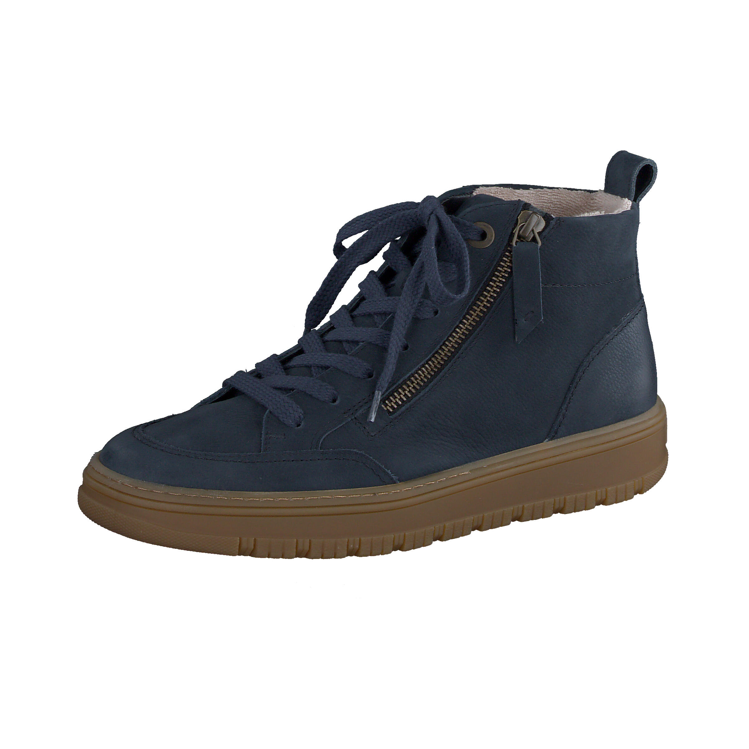 Paul Green Blau Damenschuhe Sneaker Low - Gr. - 5 Uk
