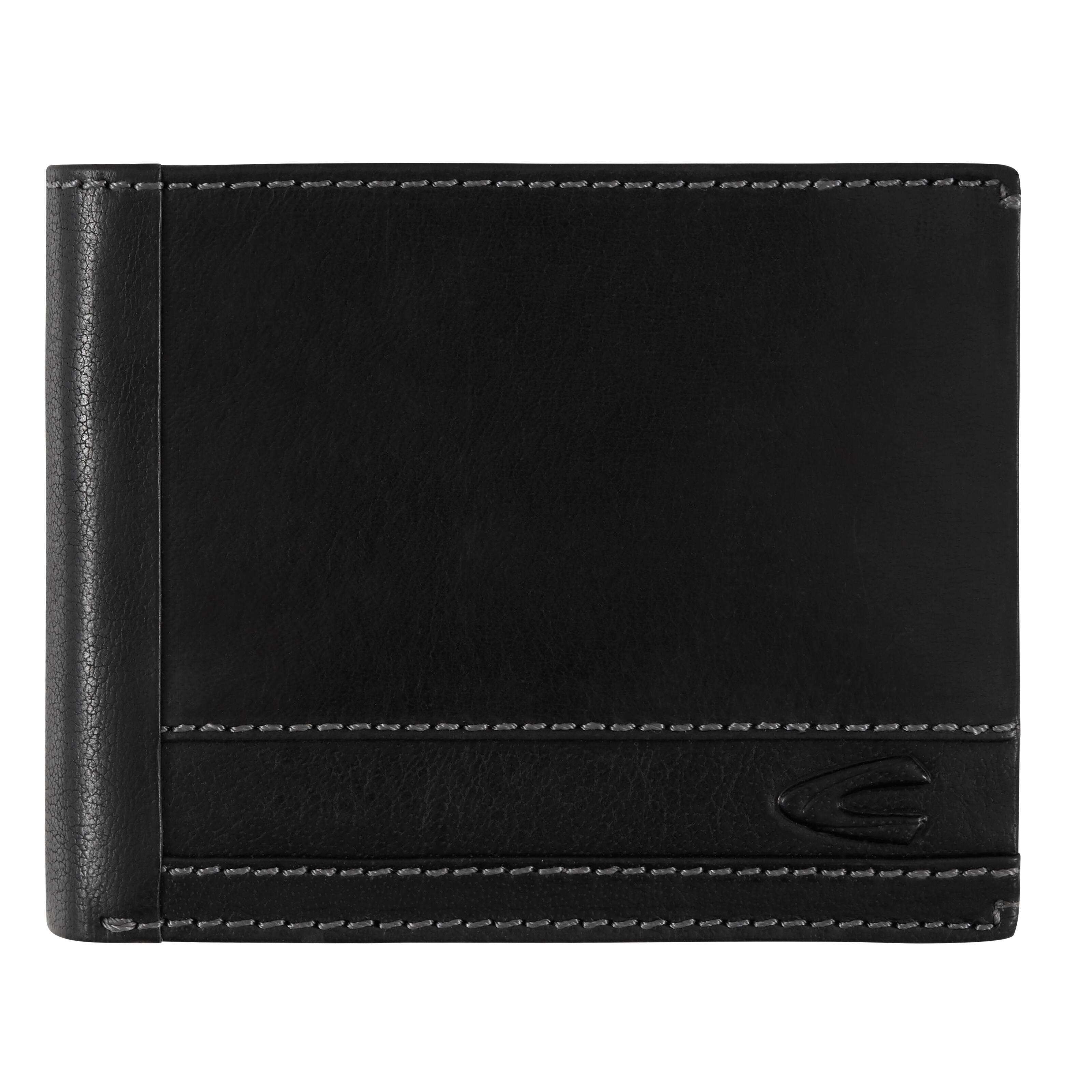 Camel Active, Herren, Portemonnaie, Field Geldbörse RFID Schutz Leder 12 cm, Schwarz - Bild 5
