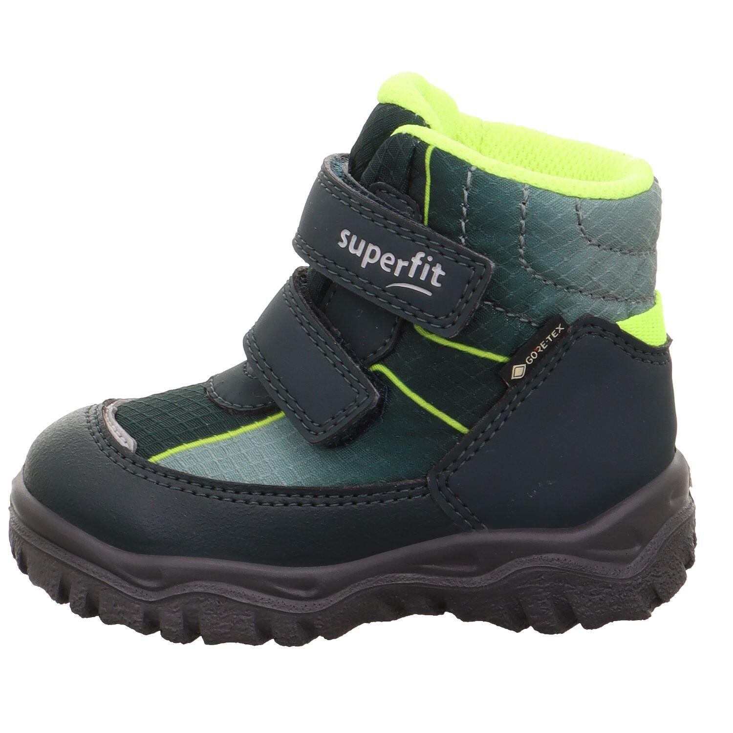 Superfit Grün/Gelb Kinderschuhe Stiefel - Gr. - 28
