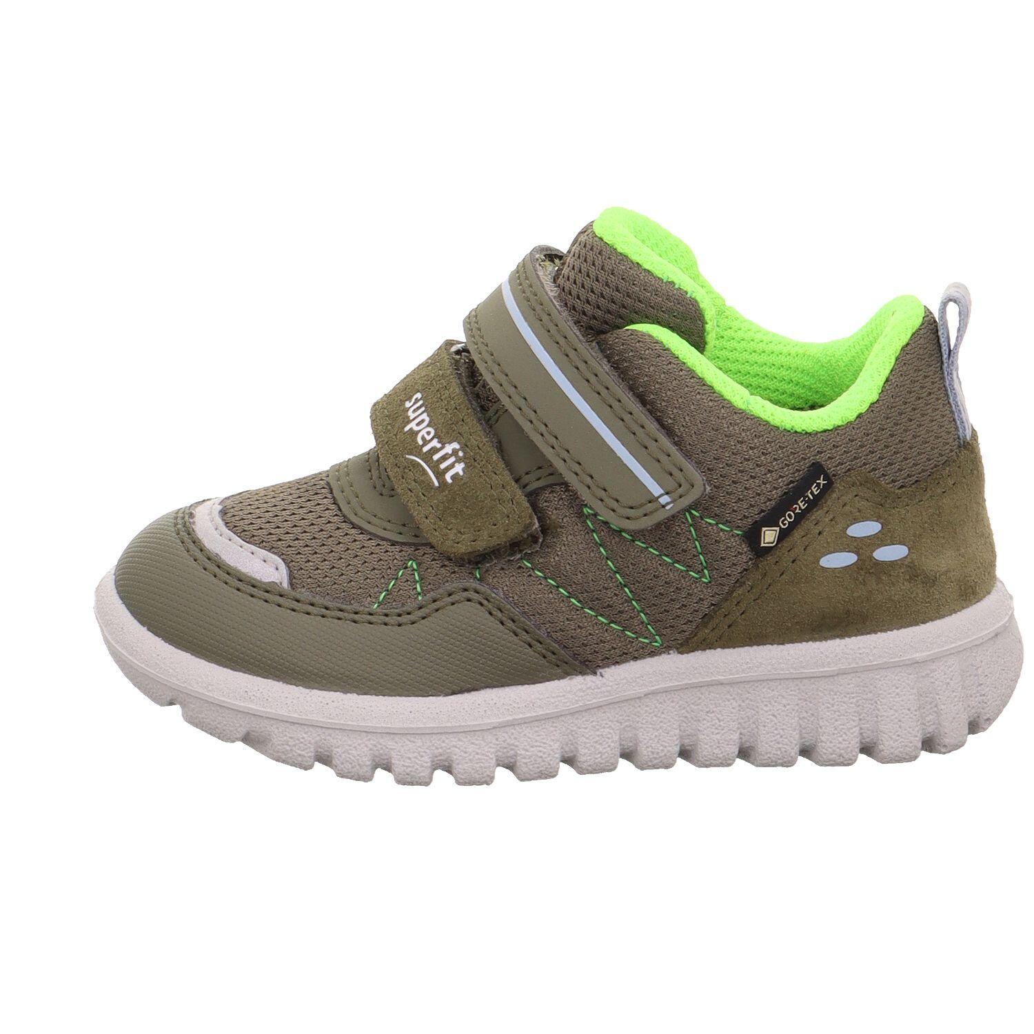 Superfit Grün Kinderschuhe Klettschuhe / Slipper /Hell Grün/Hell - Gr. - 28