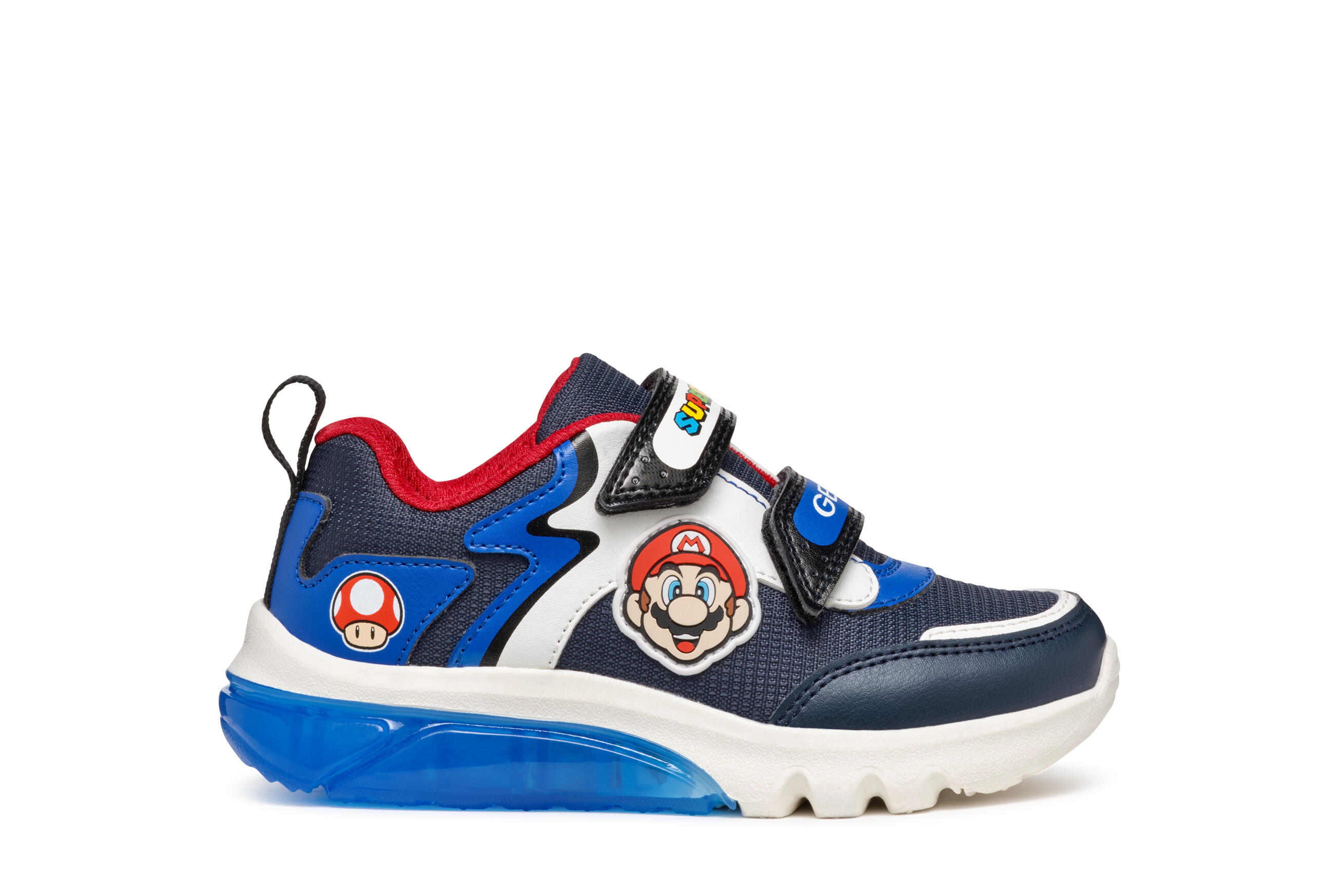 Geox Kinderschuhe Klettschuhe / Slipper Navy/Royal Navy - Gr. - 34