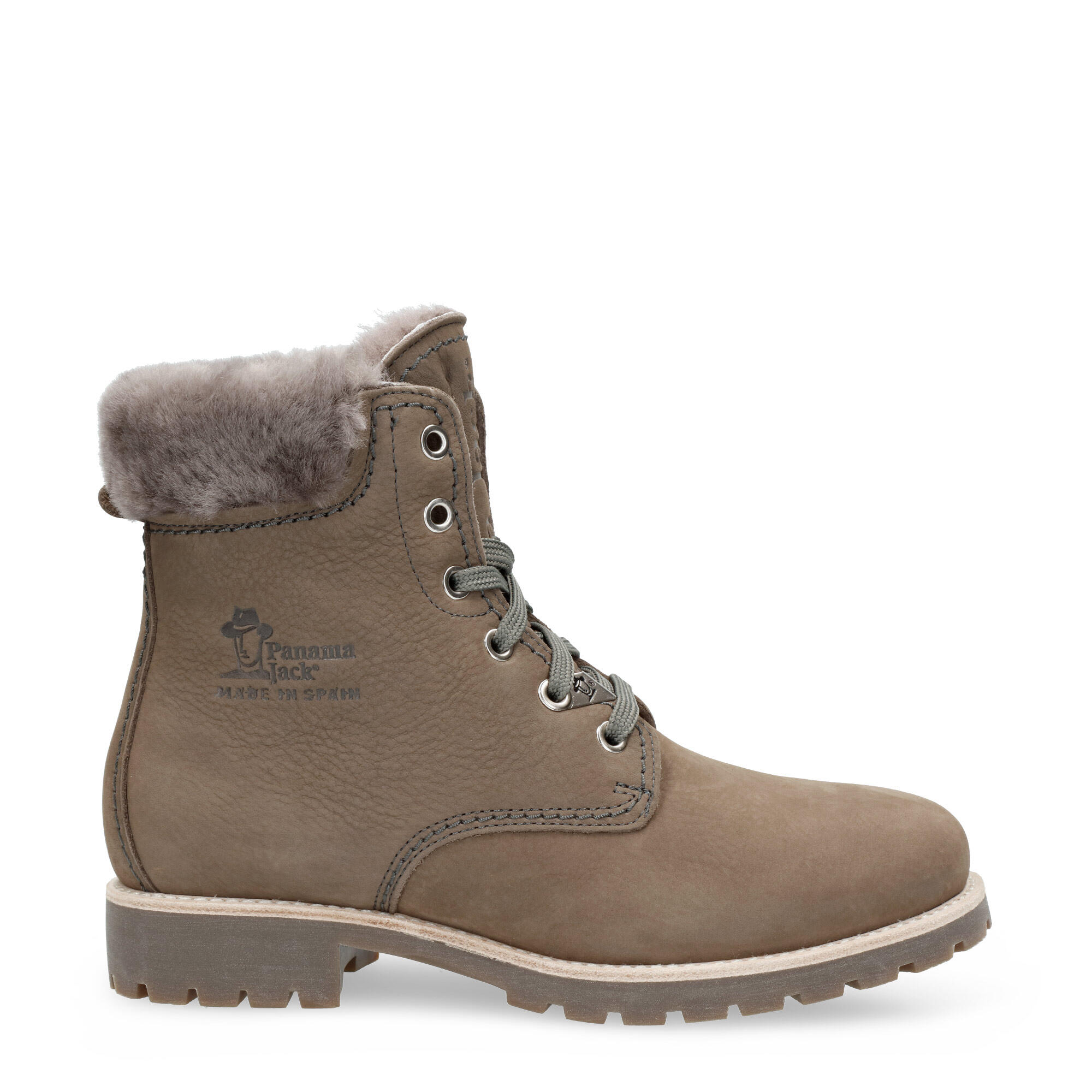 Panama Jack Damen Grau Schuhe - Panama 03 Igloo B20 Veloursleder (, Gr. 38) - Bild 3
