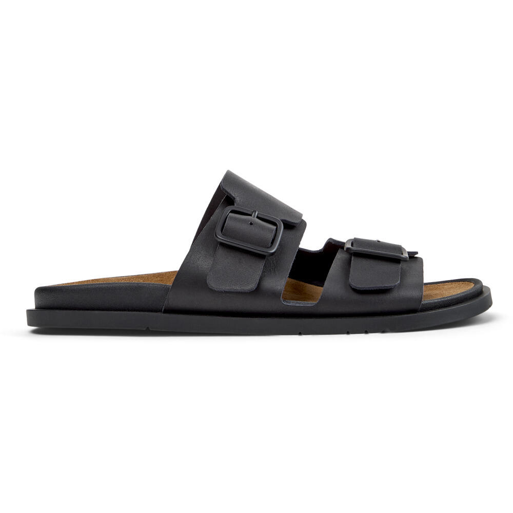 Camper Herrenschuhe Sandalen Black Black - Gr. - 44