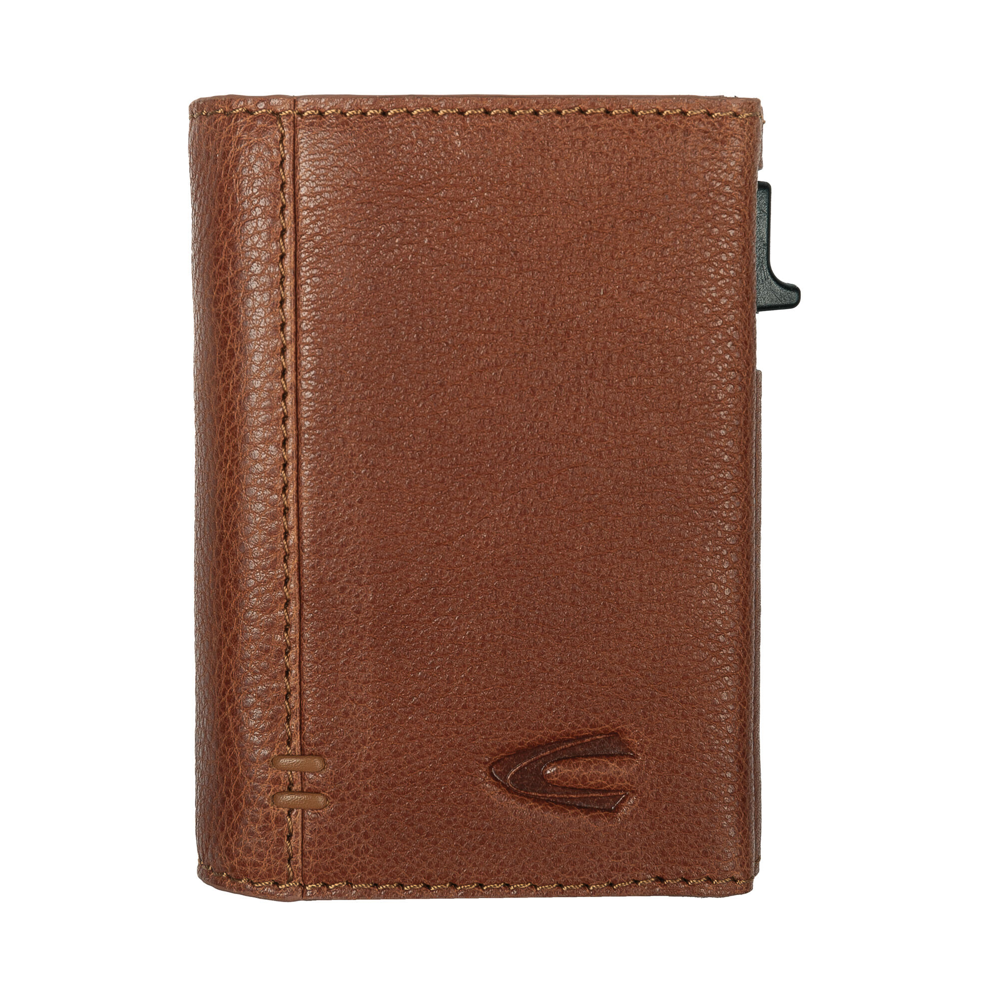 Camel Active Damen Cognac Kartenetui "Thunder" Leder-Herrenbörse Mit Kartenschieber Magnethalterung Und Rfid-Schutz von Baur - Bild 3