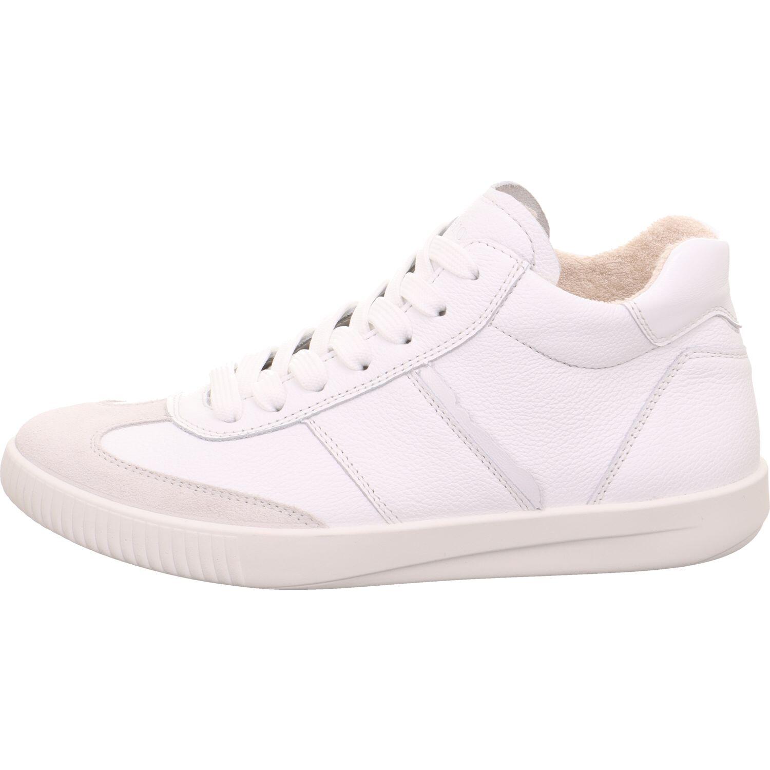 Legero Damen 2-000374-1100 Bright White Mid Cut Sneaker Frottee-Innenfutter - Bild 3