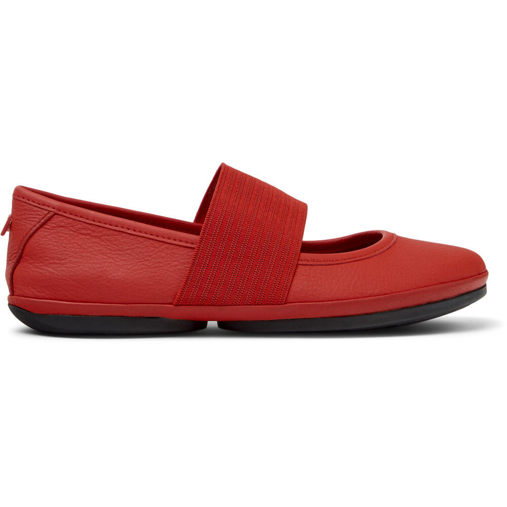 CAMPER Right Nina - Ballerinas für Damen - Rot, Größe 37, Glattleder - Bild 3