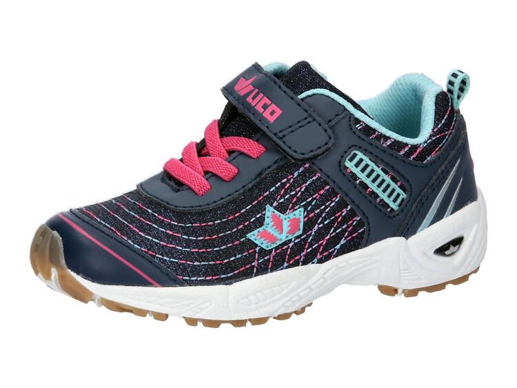 LICO BARNEY - Sneaker low - marine/pink/türkis/dunkelblau LICO BARNEY - Sneaker low - marine/pink/türkis/dunkelblau