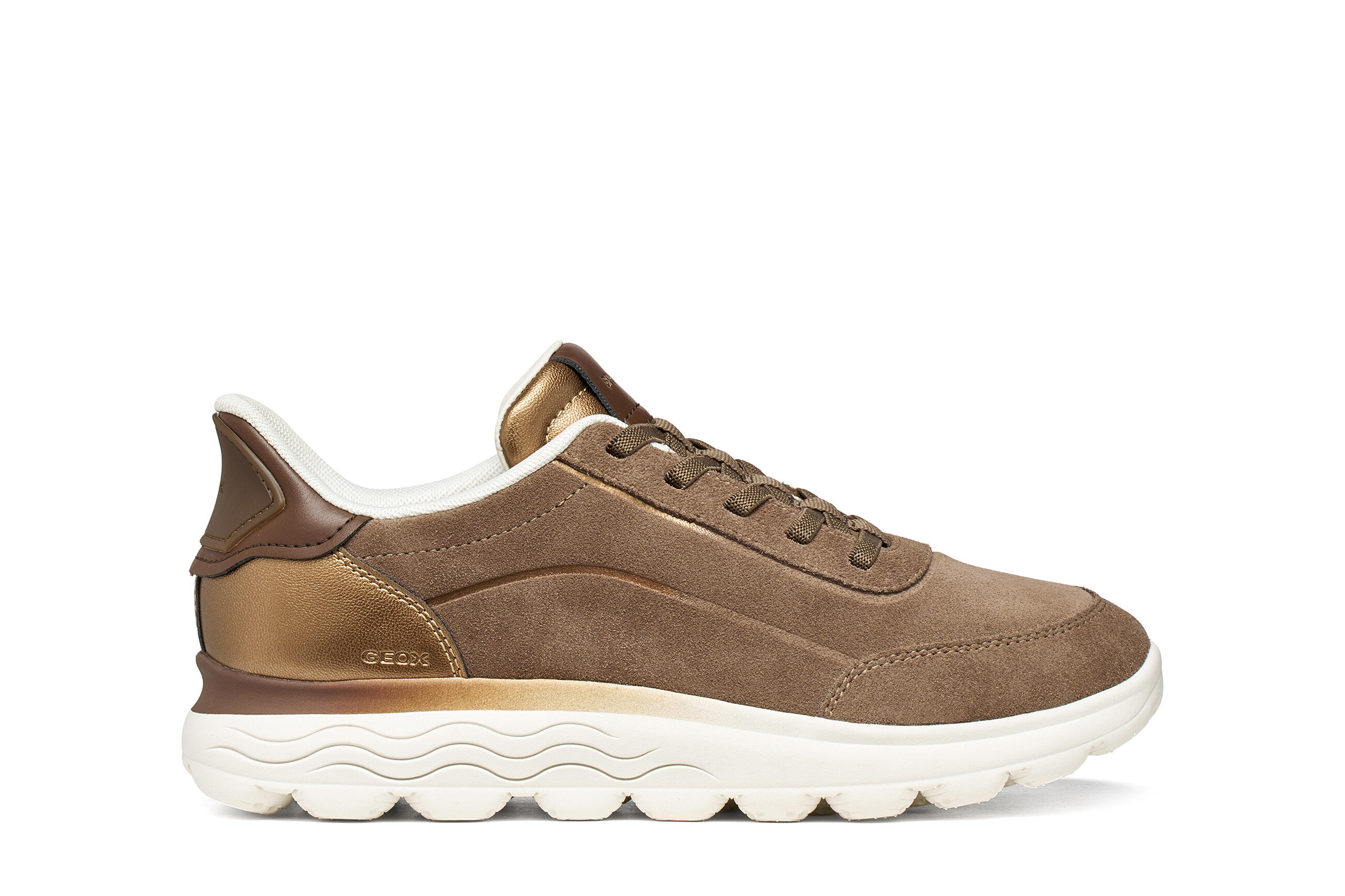 Geox Damen Beige Sneakers Spherica Plus - Bild 4