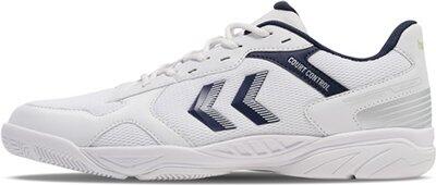 hummel, Unisex, Hallenschuhe, Court Control Ii (46), Weiss, Schwarz - Bild 4