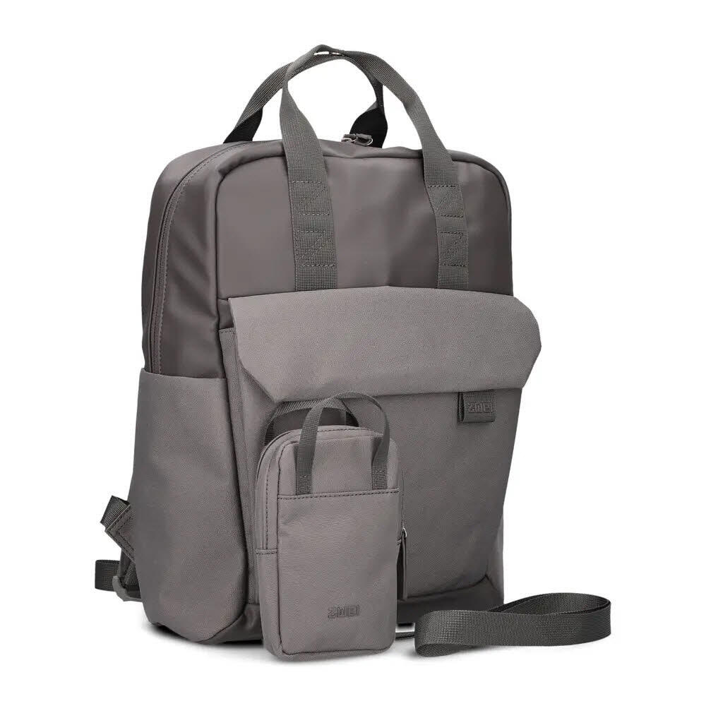 VAN GRAAF Zwei Unisex Grau Rucksack Damen Mehrfarbig, One Size - Bild 3