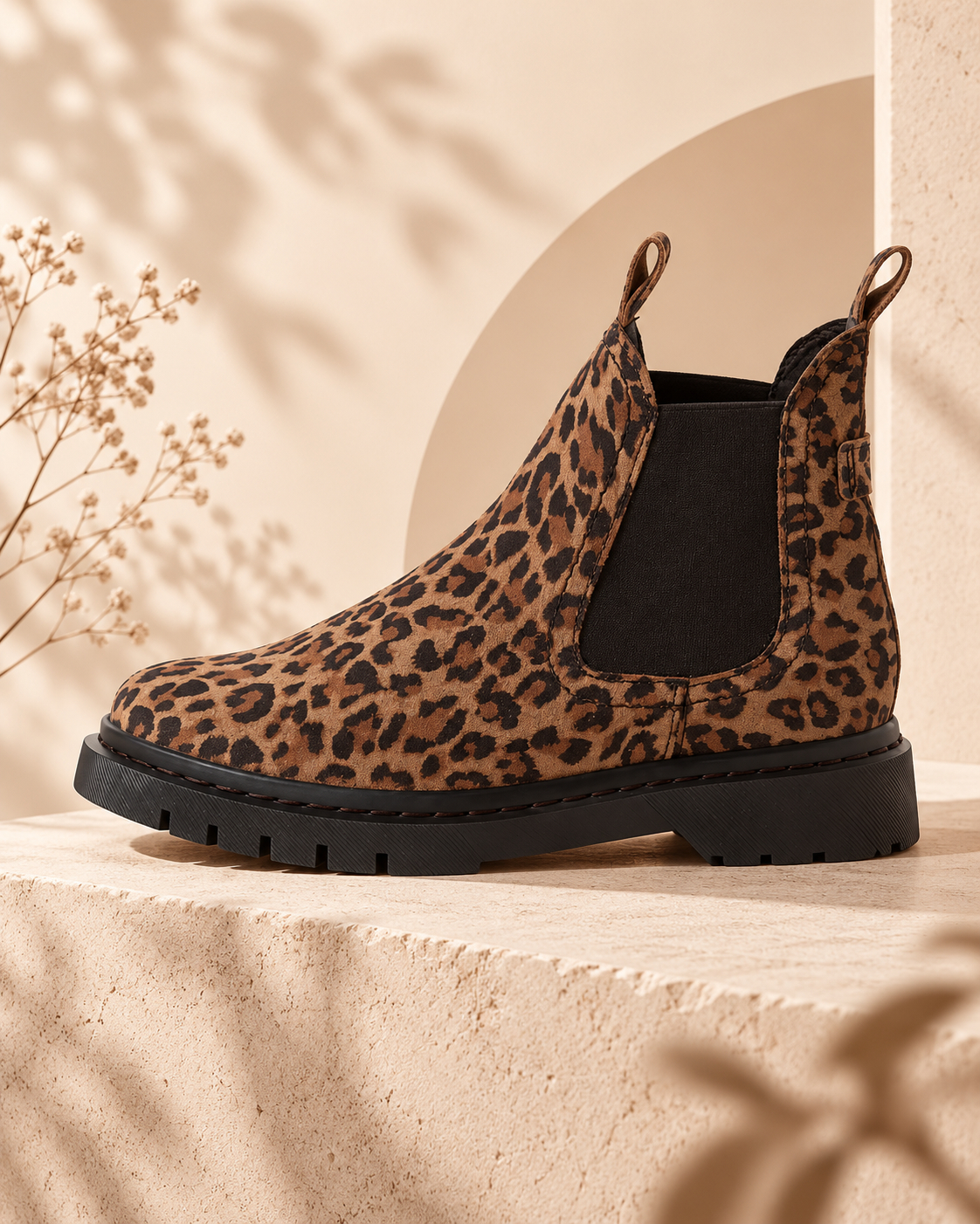 Tamaris Stiefeletten Leopard