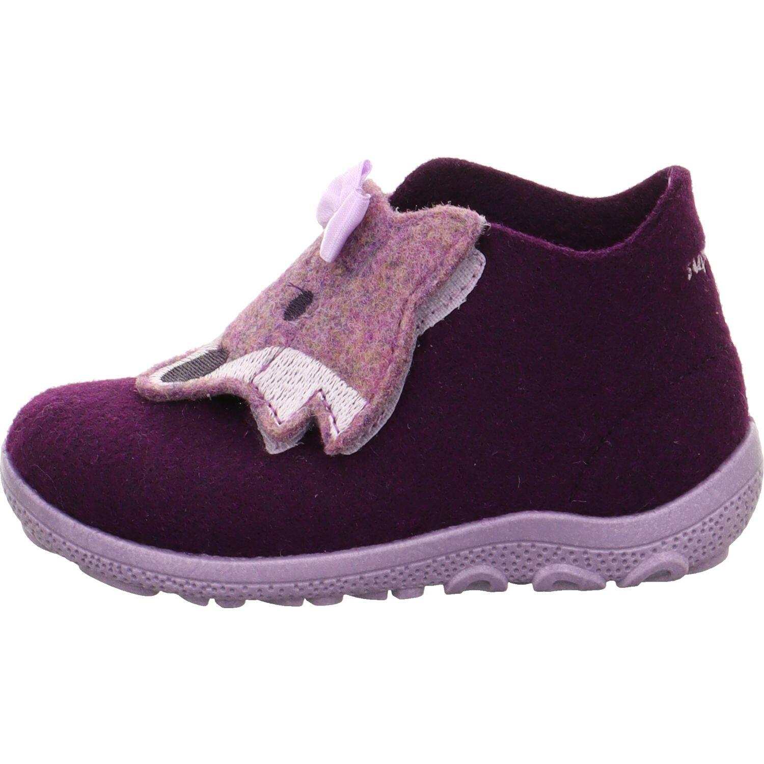 Superfit Lila Kinderschuhe Hausschuhe - Gr. - 25