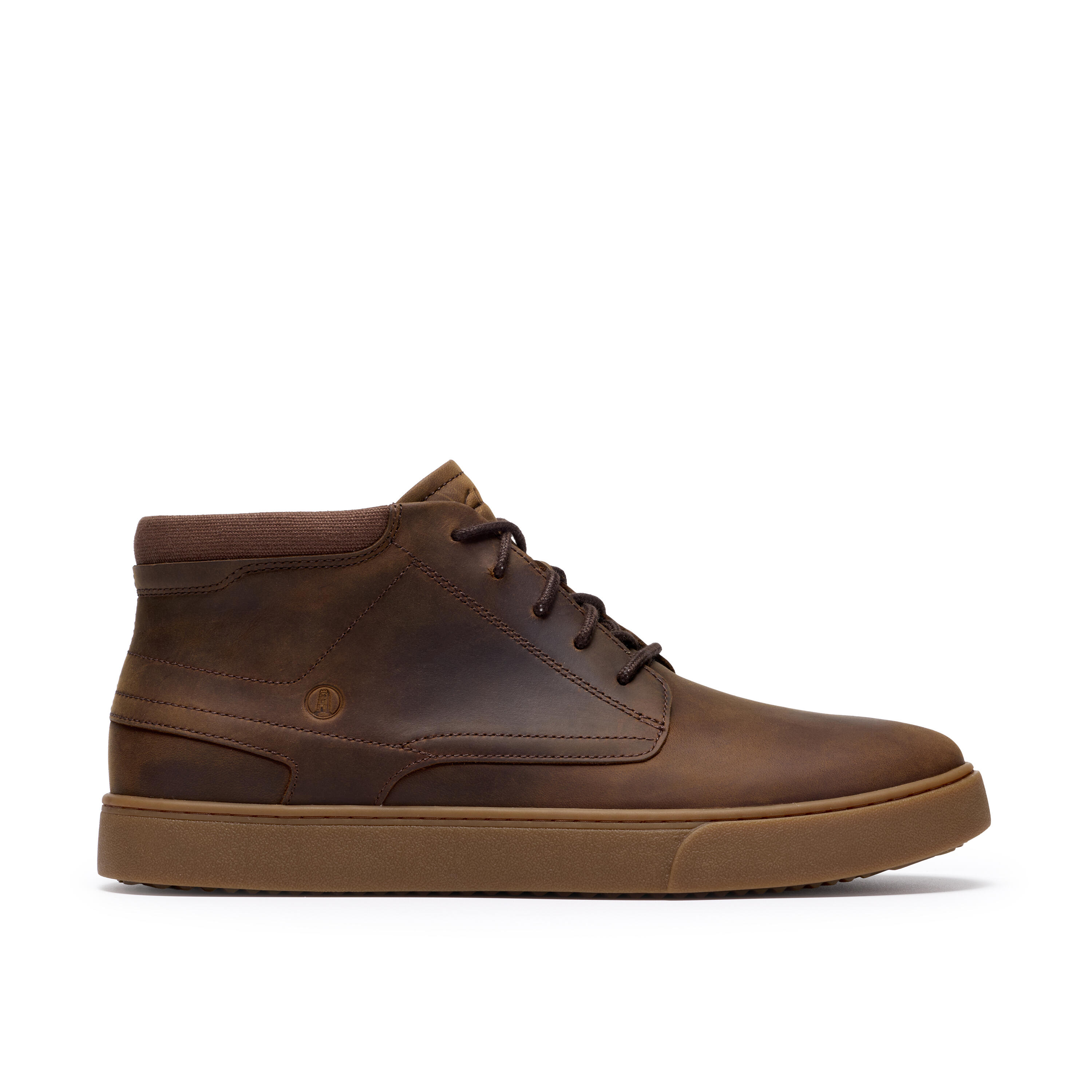 Clarks Herren Dunkelbraun Schnürschuhe Lydford 26327459 - Image 2