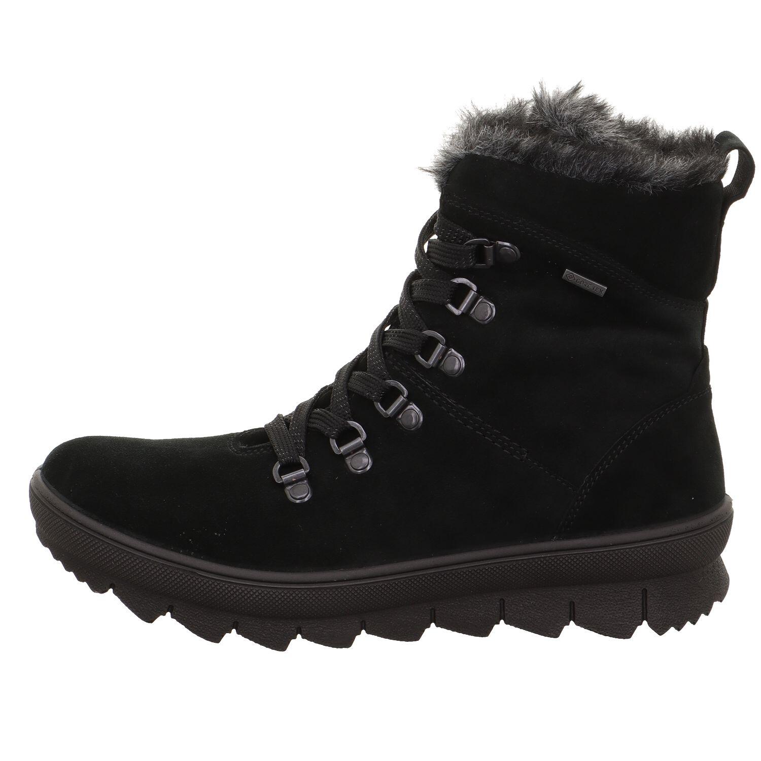 Legero Damen Schwarz Schuhe Orthopädische Schuhe (Schwarz) (Schwarz) - Gr. - 5.5 Uk