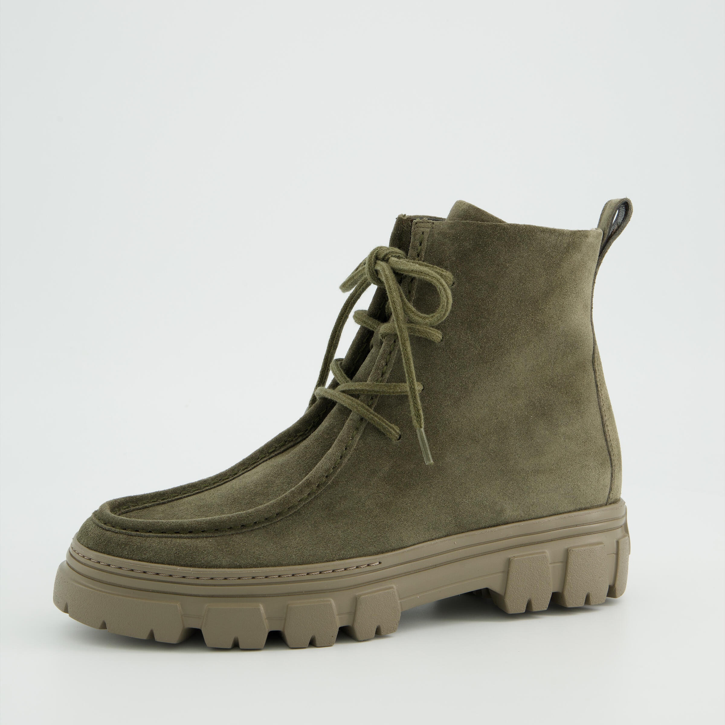 Paul Green Damenschuhe Orthopädische Schuhe Olive Olive - Gr. - 5 Uk