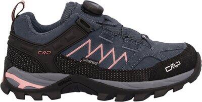 Cmp Damen Dunkelgrau Trekkingschuhe Rigel Low Wmn Fitgo Wp 3Q13586 Grau 37 - Bild 3