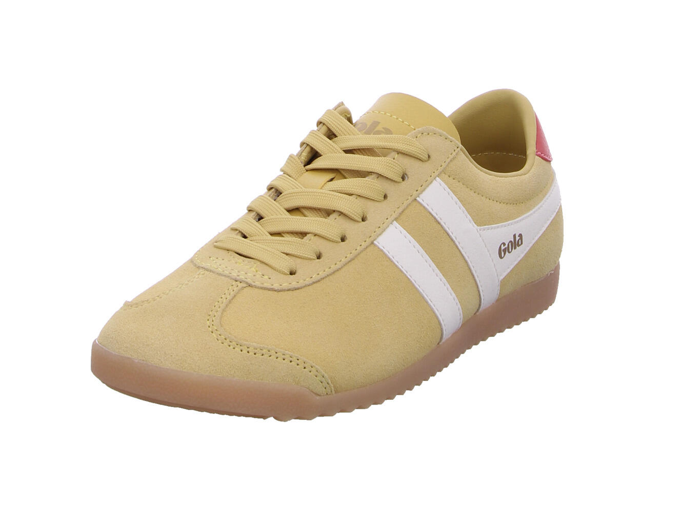 Gola Damen Jaune Sneakers Bullet Suede - Bild 2