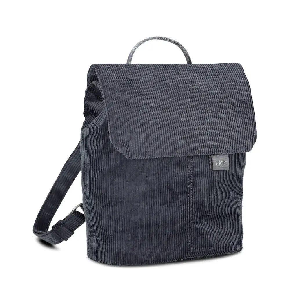 Zwei Damen Marineblau - Mademoiselle Mr8 Cord/Polar - Rucksack 4 L - Bild 2