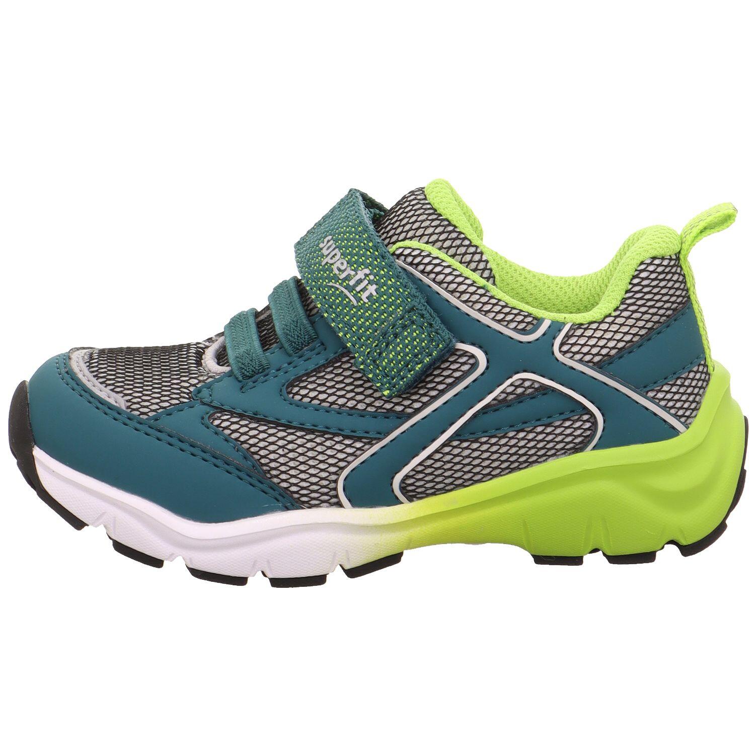 Superfit Grün Kinderschuhe Klettschuhe / Slipper /Hell Grün/Hell - Gr. - 27