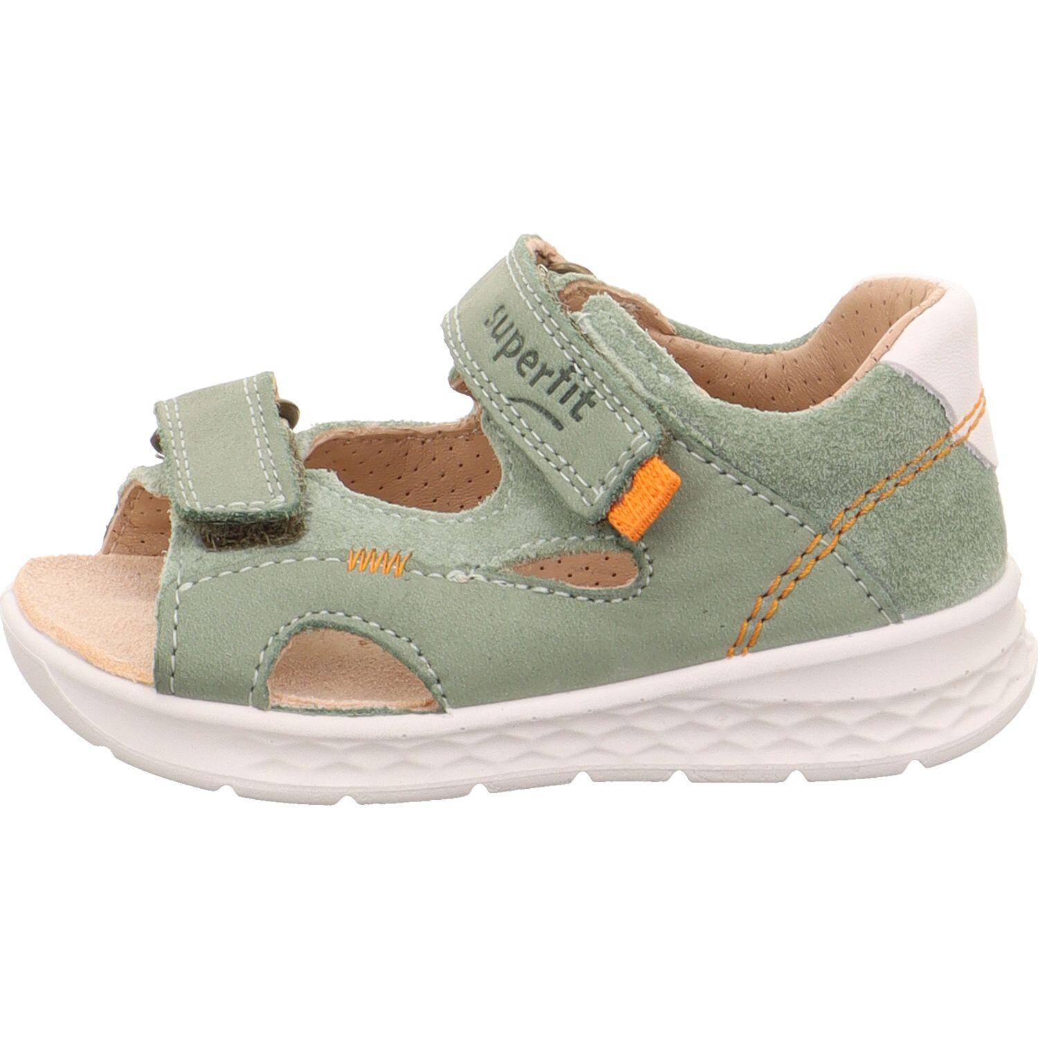 Superfit Orange Kinderschuhe Krabbelschuhe Hellgrün/ Hellgrün/ - Gr. - 21