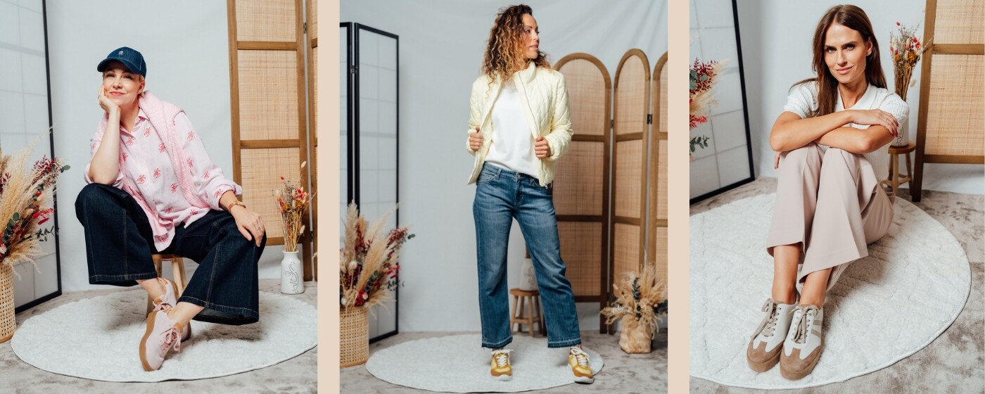 Bequeme Sneaker für den Frühling