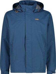 Cmp Herren Regenjacke Man Jacket Snaps Hood Bluesteel - Gr. - 56 - Bild 4