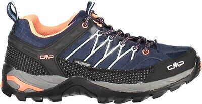 Cmp Damen Leichtwanderschuhe Rigel Low Shoes B.blue/Peach - Gr. - 37
