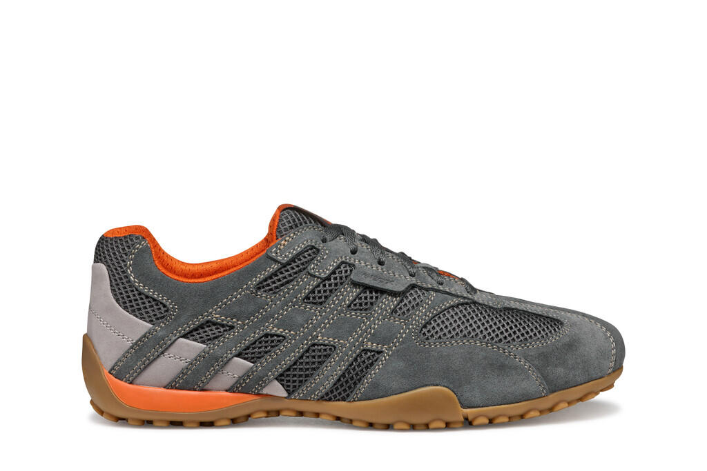 Geox Grau Herrenschuhe Sneaker Low Grey Grey - Gr. - 40
