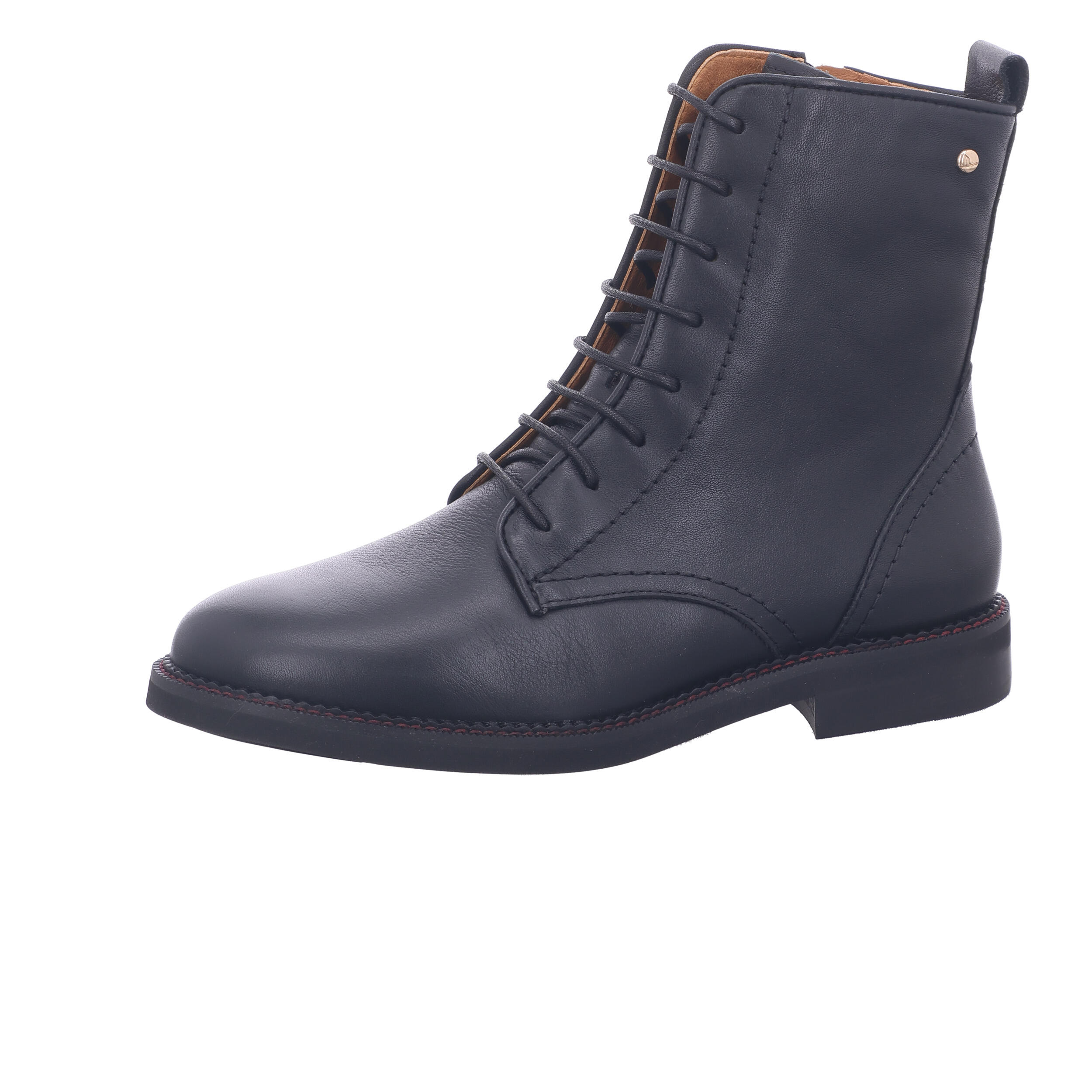Pikolinos Schwarz Schnürstiefel In