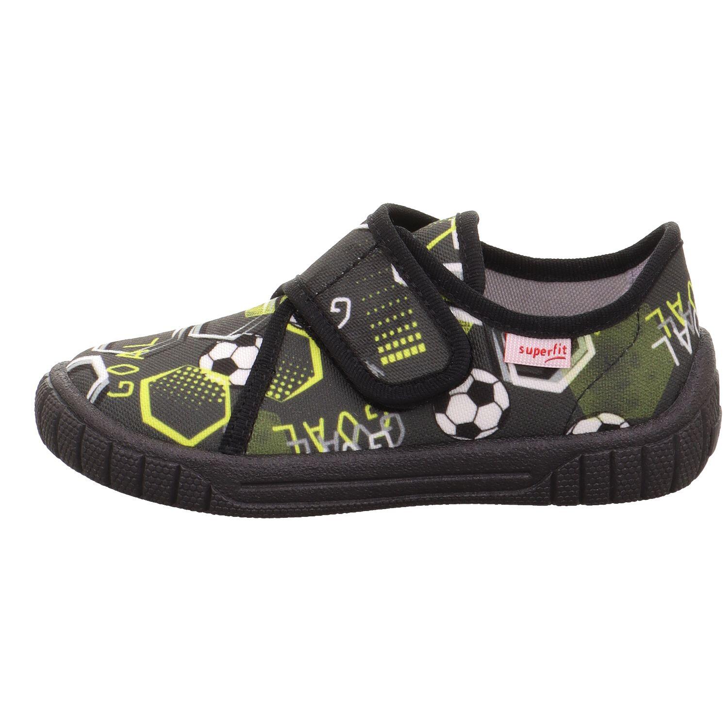 Superfit Schwarz Kinderschuhe Hausschuhe /Mehrfarbig /Mehrfarbig - Gr. - 27