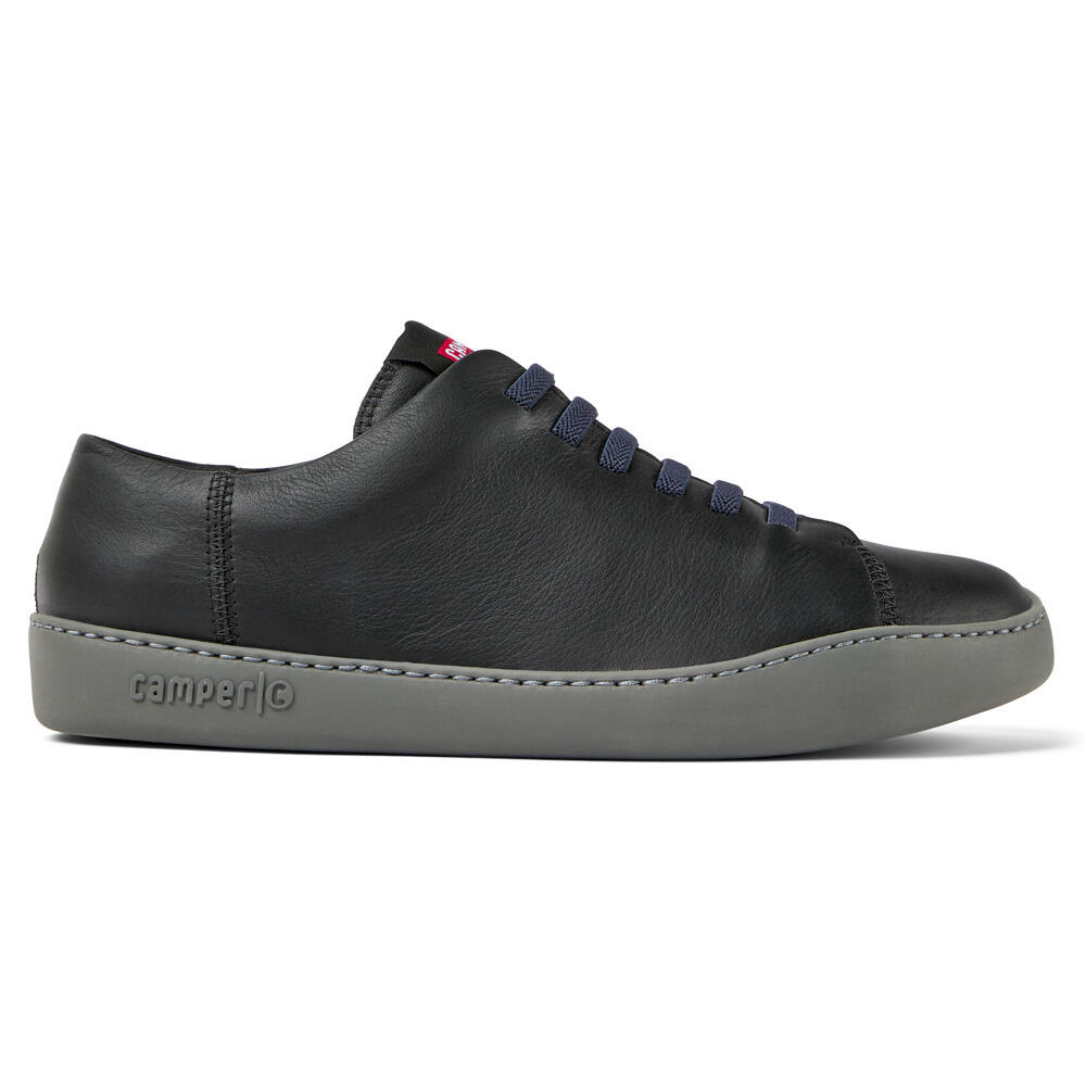 Camper Herrenschuhe Sportliche Schnürer Black Black - Gr. - 45