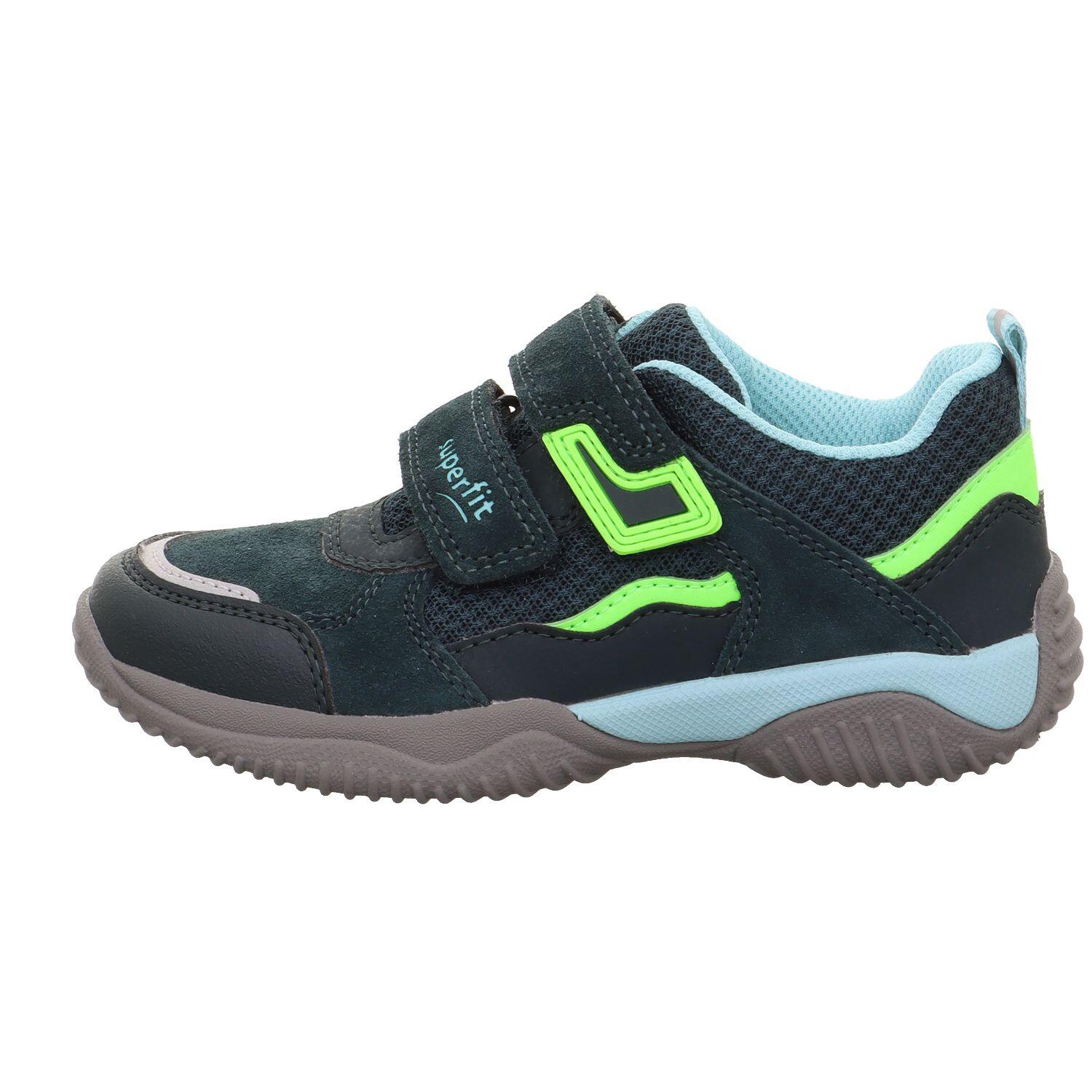 Superfit Grün Kinderschuhe Klettschuhe / Slipper /Hell Grün/Hell - Gr. - 33 - Bild 2
