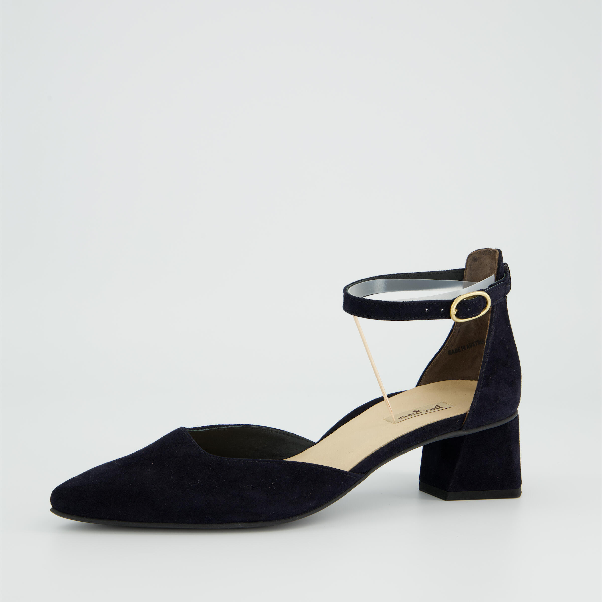 Paul Green Blau Riemchenpumps - Gr. 40 - Echt Leder - Bild 3