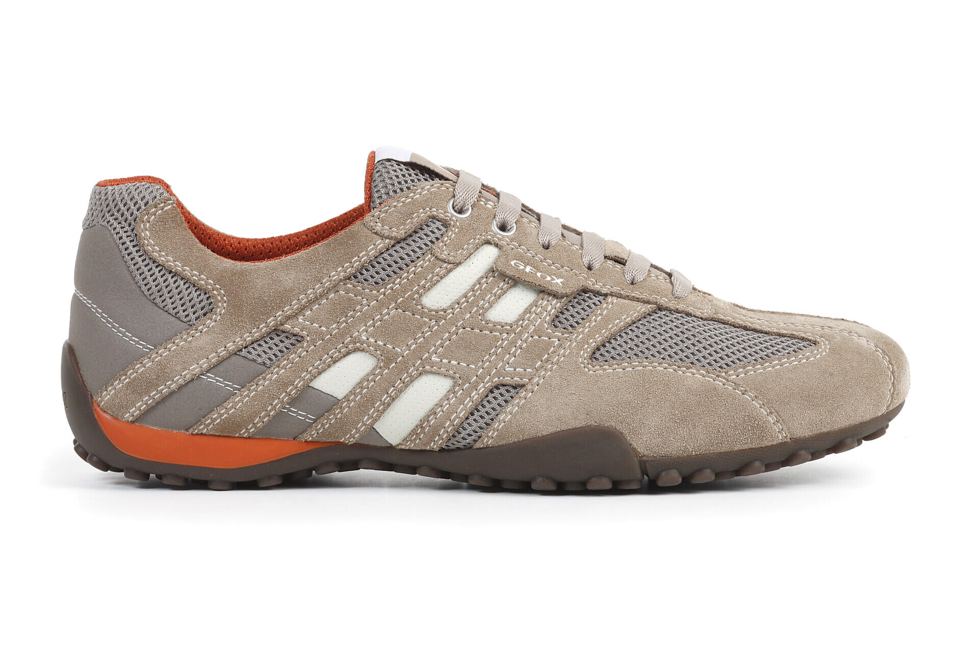 Geox Herren Beige/Orange U4207k Snake Uomo Halbschuh Atmungsaktiv Wasserdicht - Bild 4