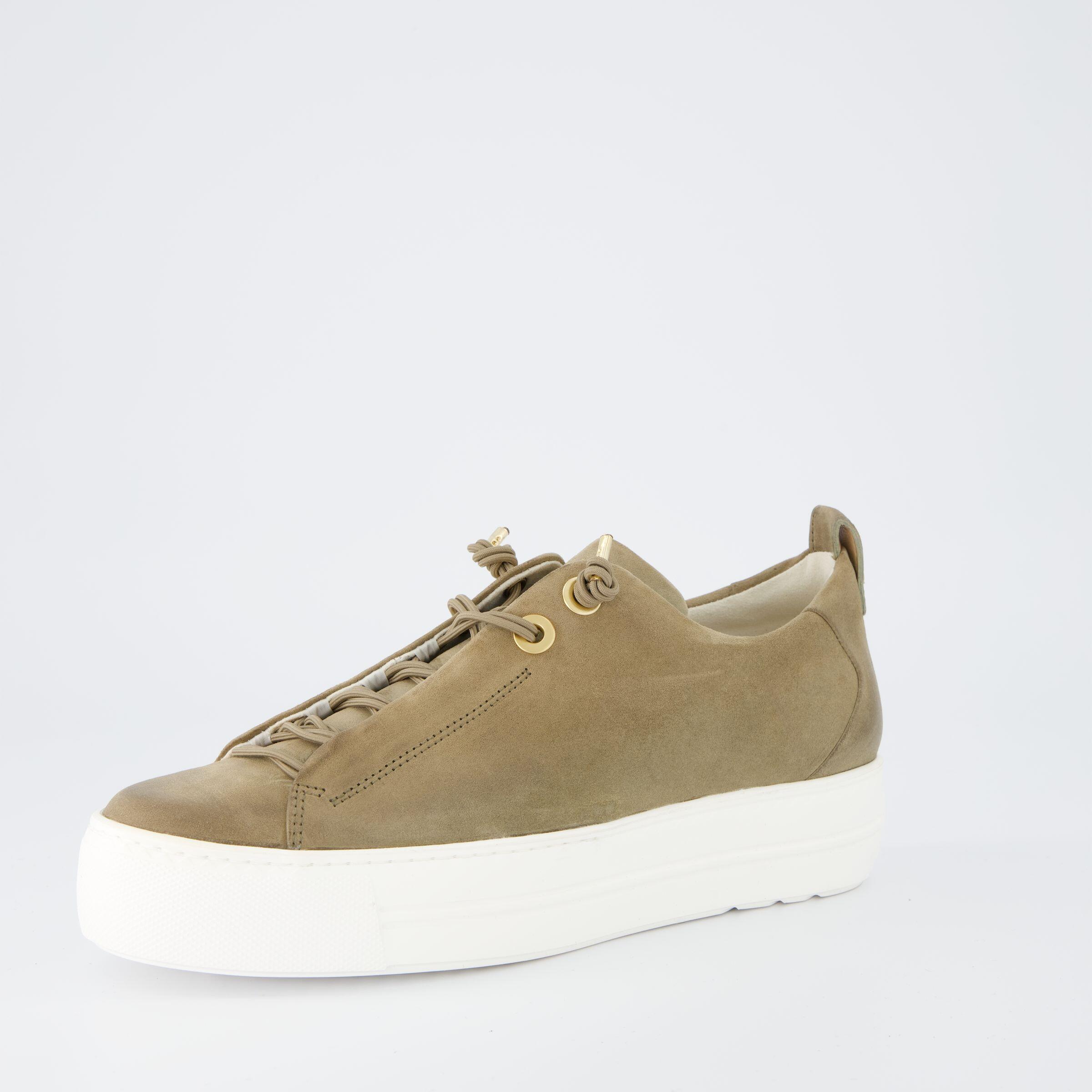 Paul Green Grün Damenschuhe Sportliche Schnürer - Gr. - 4.5 Uk