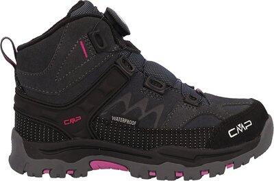 Cmp Damen Schwarz Trekkingschuhe Kiruna Mid Fitgo Fleece Wp 3Q57894 - Bild 2