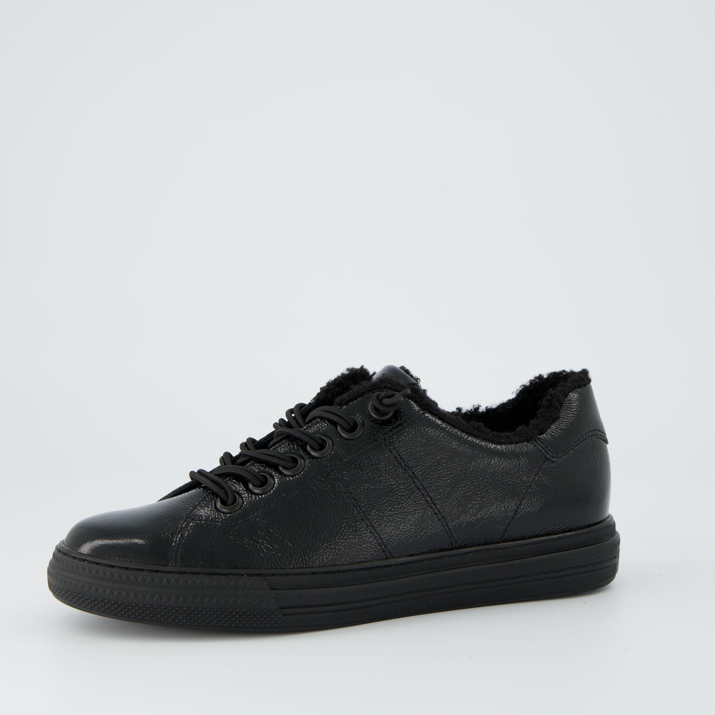 Paul Green Schwarz Damenschuhe Sneaker Low - Gr. - 5 Uk
