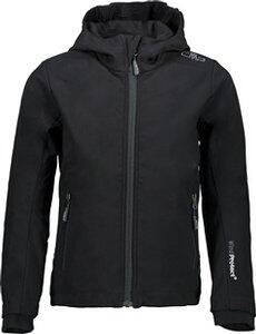 CMP Campagnolo, Mädchen, Outdoorjacken, Girls Fix Hoodie Softshell Jacke (164), Schwarz - Bild 4