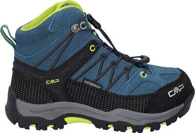 CMP Campagnolo, Unisex, Wanderschuhe, Kids Rigel WP (35), Blau, Grün - Bild 4