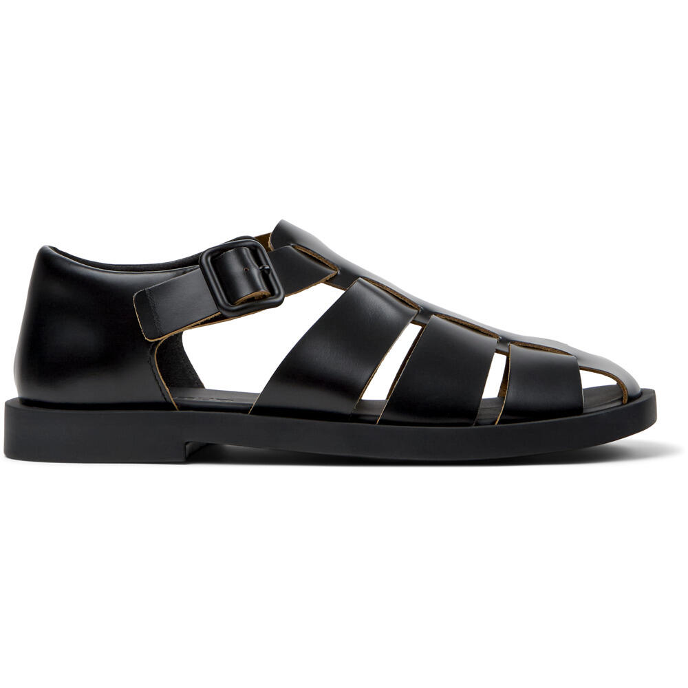 Camper Herrenschuhe Sandalen Black Black - Gr. - 41